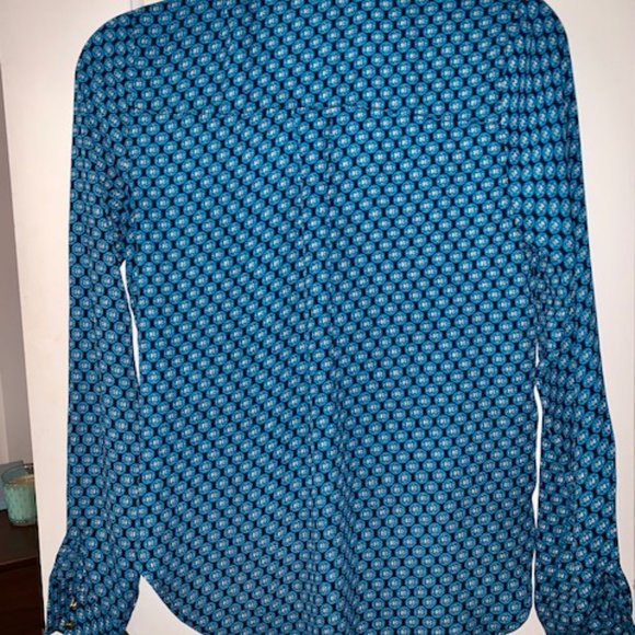 Dex Cross Draped Blouse - Picture 3 of 3